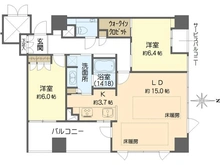 【大阪府/大阪市北区天神橋】ジオタワー天六 間取り図