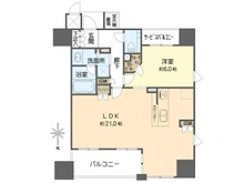 【大阪府/大阪市西区新町】ワコーレ大阪新町タワーレジデンス 間取り図