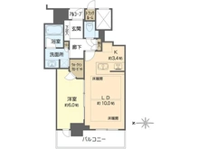 【大阪府/大阪市福島区福島】ザ・タワー大阪 間取り図