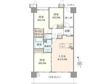 【大阪府/大阪市都島区友渕町】ルイシャトレ都島 間取り図