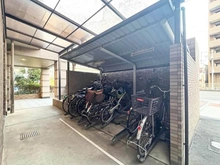 【大阪府/大阪市福島区海老江】グリーンコーポ野田阪神II 駐輪場