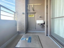 【大阪府/大阪市鶴見区鶴見】ディークラディア鶴見アクロスタワー バルコニー