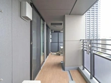 【大阪府/大阪市中央区高麗橋】プラウドタワー北浜 バルコニー