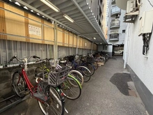 【大阪府/大阪市西区南堀江】南堀江三洋ハイツ 駐輪場