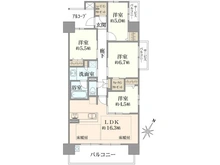 【大阪府/大阪市此花区春日出南】ハルモシティ 間取り図