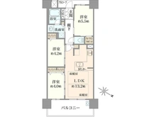 【大阪府/大阪市此花区春日出南】ハルモシティ 間取り図