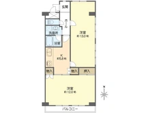 【大阪府/大阪市中央区北久宝寺町】藤和シティコープ船場 間取り図