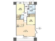 【大阪府/大阪市西区立売堀】ルイシャトレ本町西 間取り図