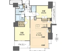 【大阪府/大阪市西区南堀江】ブランズタワー南堀江 間取り図