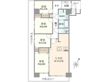 【大阪府/大阪市鶴見区今津北】ファミール・パーク鶴見 間取り図
