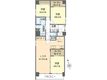 【大阪府/大阪市中央区常盤町】ライオンズマンション東本町 間取り図