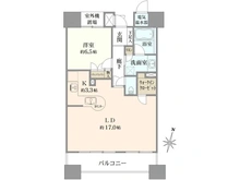 【大阪府/大阪市福島区福島】リーガル福島駅前 間取り図