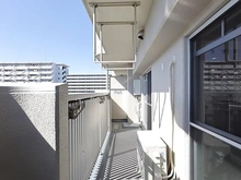 【大阪府/大阪市鶴見区鶴見】西つるみコーポ バルコニー