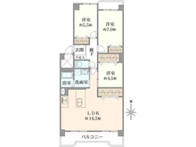 【大阪府/大阪市鶴見区鶴見】西つるみコーポ 間取り図