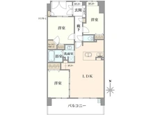 【大阪府/大阪市鶴見区横堤】ビープレイス B棟 間取り図