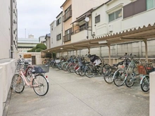 【大阪府/大阪市旭区高殿】高殿コーポ 駐輪場