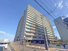 【大阪府/大阪市此花区春日出南】ハルモシティ 外観