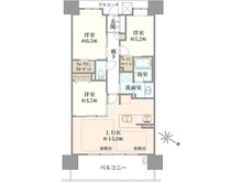 【大阪府/大阪市此花区春日出南】ハルモシティ 間取り図