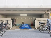 【大阪府/大阪市西区江之子島】マツダファミリーハイツ阿波座 駐輪場