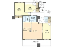【大阪府/大阪市港区南市岡】キングスクエアランドレックス　 C棟 間取り図