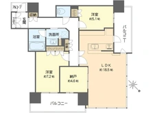 【大阪府/大阪市北区中之島】ザ・パークハウス中之島タワー 間取り図