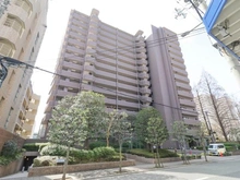 【大阪府/大阪市福島区鷺洲】コスモ福島鷺洲パークビュー 外観