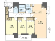 【大阪府/大阪市中央区上町】グランドメゾン上町一丁目タワー 間取り図