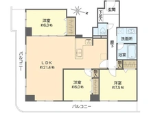 【大阪府/大阪市北区天神橋】キングマンション天神橋 II 間取り図