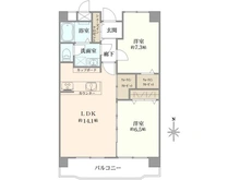 【大阪府/大阪市福島区福島】西梅田ダイヤモンドマンション 間取り図