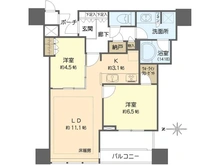 【大阪府/大阪市北区樋之口町】シティタワー大阪天満 間取り図