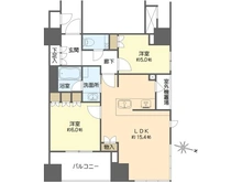 【大阪府/大阪市北区中津】ザ・パークハウス大阪梅田タワー 間取り図