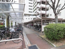 【大阪府/大阪市城東区中央】ファミール野江 駐輪場