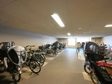 【大阪府/大阪市天王寺区石ケ辻町】グランドメゾン上本町 THE CLASS 駐輪場