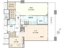 【大阪府/大阪市福島区福島】ザ・タワー大阪 間取り図