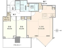 【大阪府/大阪市北区野崎町】シティタワー東梅田パークフロント 間取り図