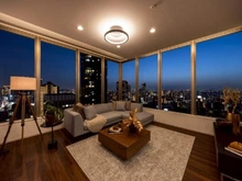 【大阪府/大阪市北区大淀南】グランドメゾン新梅田タワー リビング：※家具調度品等は販売価格に含まれておりません