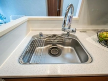 【大阪府/大阪市中央区高麗橋】プラウドタワー北浜 キッチン：ディスポーザー付き