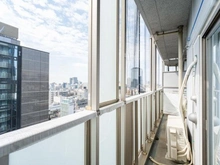 【大阪府/大阪市中央区南船場】プレミスト南船場 バルコニー：大規模修繕工事中