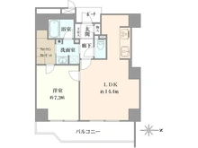 【大阪府/大阪市中央区南船場】ソシオタワー南船場 間取り図