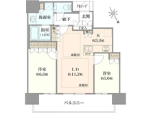 【大阪府/大阪市北区中之島】ザ・パークハウス中之島タワー 間取り図