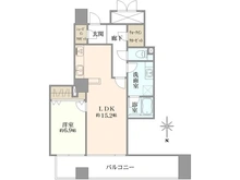 【大阪府/大阪市北区天満橋】OAPタワーレジデンス 西館 間取り図