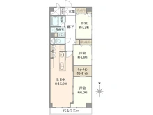 【大阪府/大阪市中央区本町橋】シャンボール内本町 間取り図