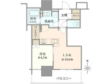 【大阪府/大阪市北区天満】シエリアタワー大阪天満橋 間取り図