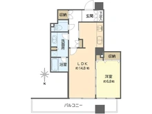 【大阪府/大阪市北区天満橋】OAPレジデンスタワー  西館 間取り図