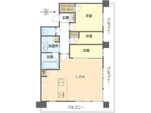 【大阪府/大阪市西区南堀江】ヴィークタワー南堀江 間取り図