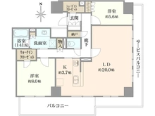 【大阪府/大阪市福島区福島】シエリアタワー大阪福島 間取り図
