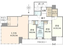 【大阪府/大阪市中央区南本町】MJR堺筋本町タワー 間取り図