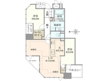 【大阪府/大阪市中央区南本町】ブランズタワー大阪本町 間取り図