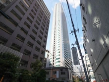 【大阪府/大阪市中央区瓦町】シティタワー大阪 外観：写真中央のマンション