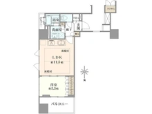 【大阪府/大阪市中央区安土町】クレヴィアタワー御堂筋本町 間取り図